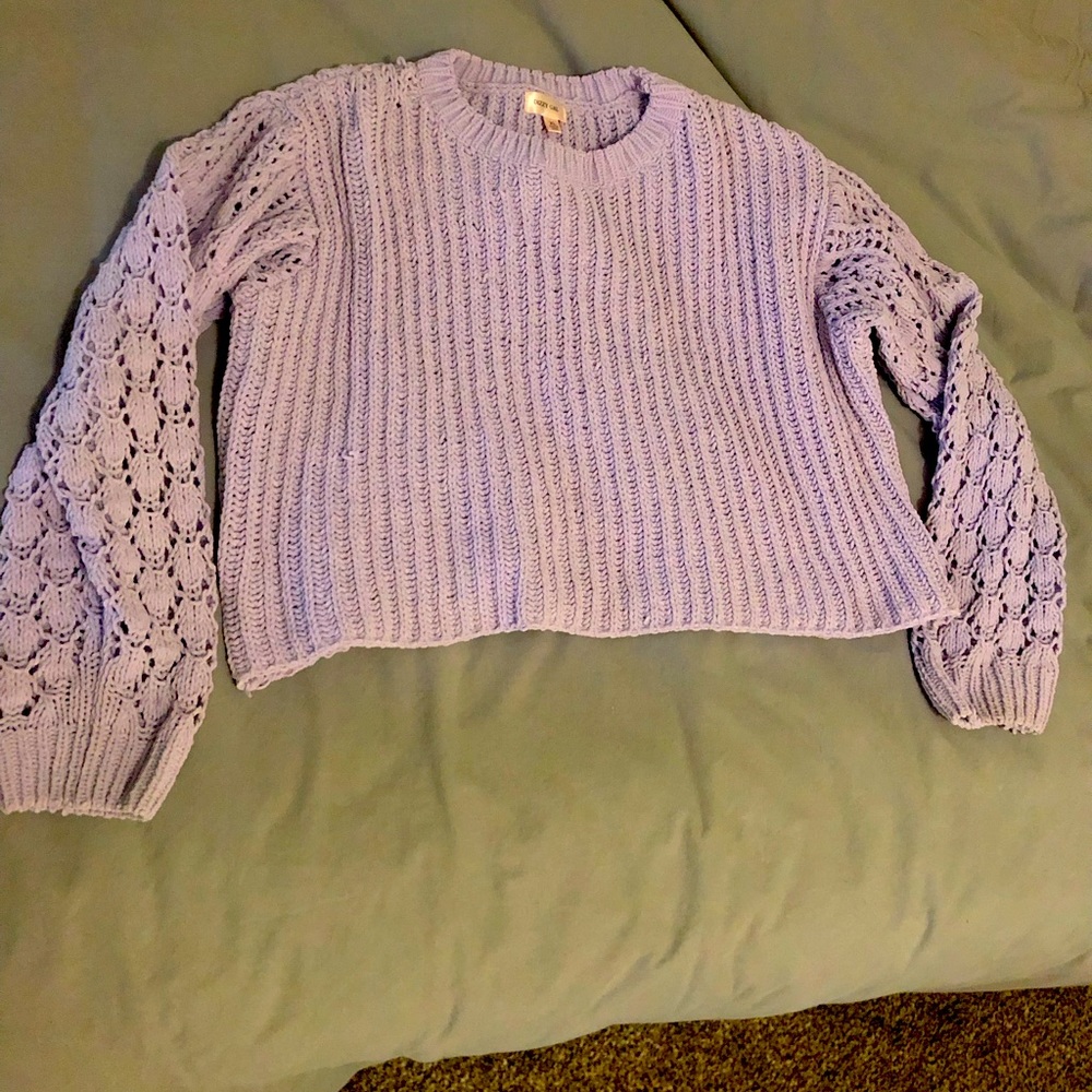 Purple sweater